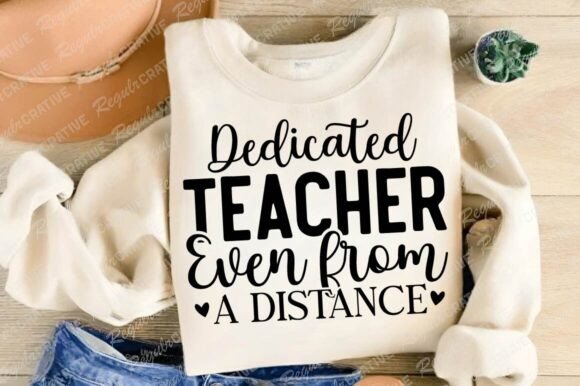 Dedicated Teacher Even SVG Design