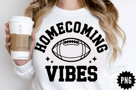 Homecoming Vibes SVG Design for Crafts and Graphics