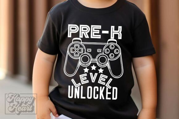 Pre K Unlocked Level Up SVG PNG School Graphics and Crafts