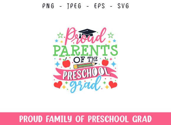 Proud Parents of the Preschool Grad SVG