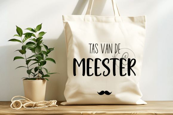 Tas Van De Meester Svg Dutch Teacher Graphics