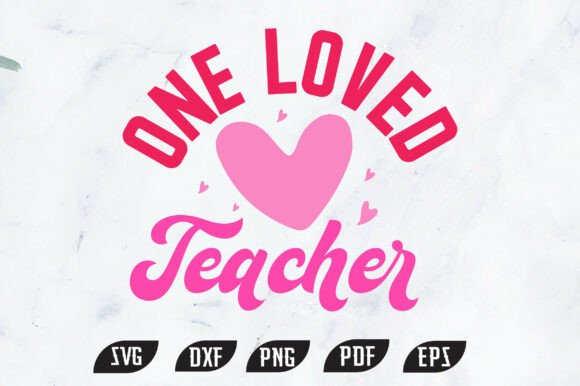 Teacher Valentine PNG SVG for Crafts and Graphics